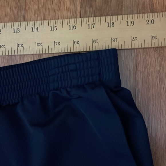 Men’s Under Armor Size XXL Sweatpants Track Pants with Leg Zippers Navy Blue - Picture 5 of 11